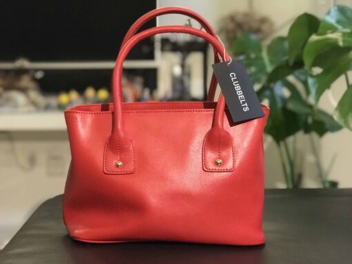 Leather Red Shoulder Handbags